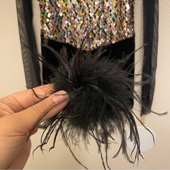 A wish come true dance costume leotard feather 22922 Did Ya - MA Medium adult - Picture 6 of 10